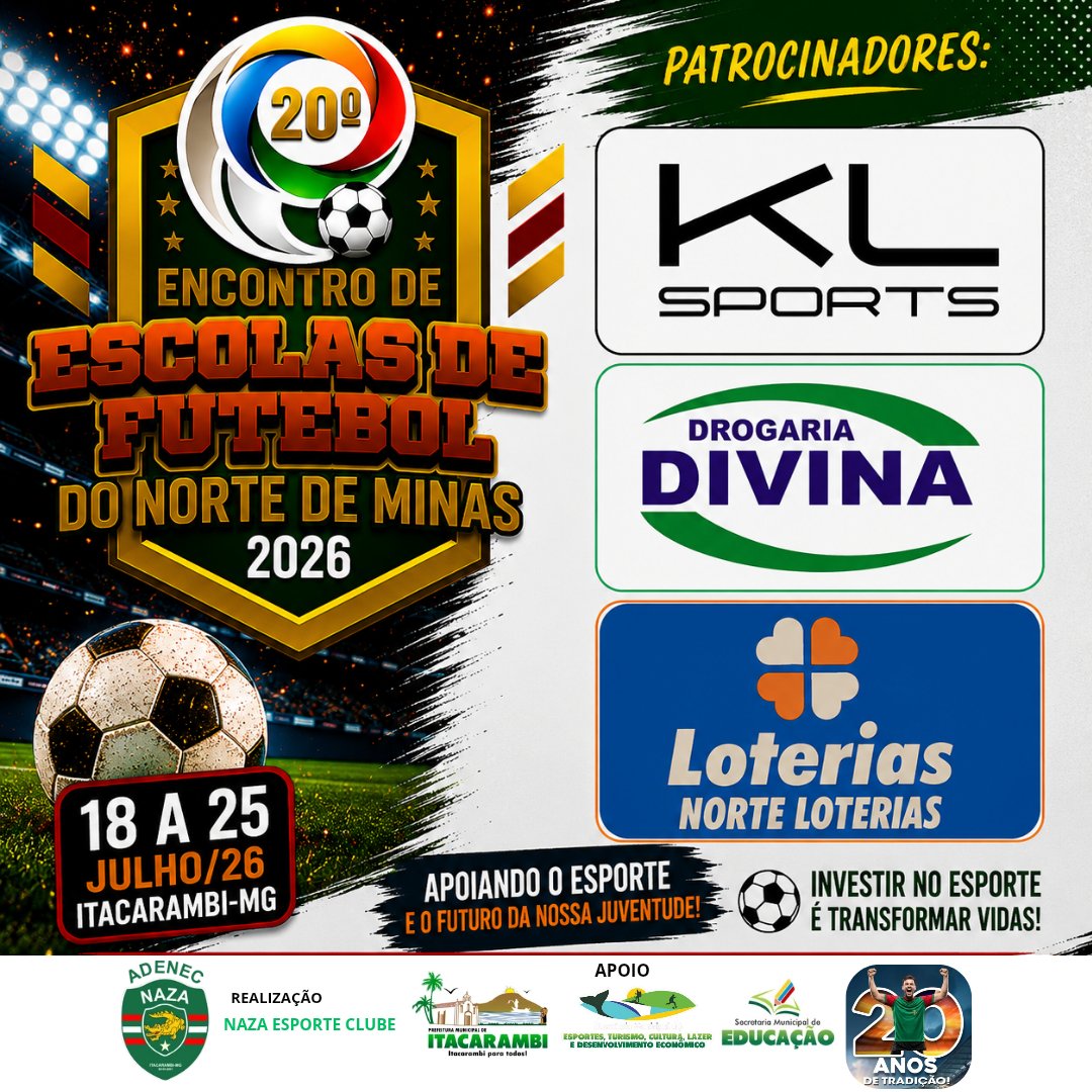 fernandodonaza's tweet photo. A força do nosso evento vem de grandes parcerias. Obrigado aos patrocinadores! 👏
.
.
#Esporte #FutebolDeBase #Itacarambi #EncontroDeEscolas #patrocinadores https://t.co/5CZQWhBwen