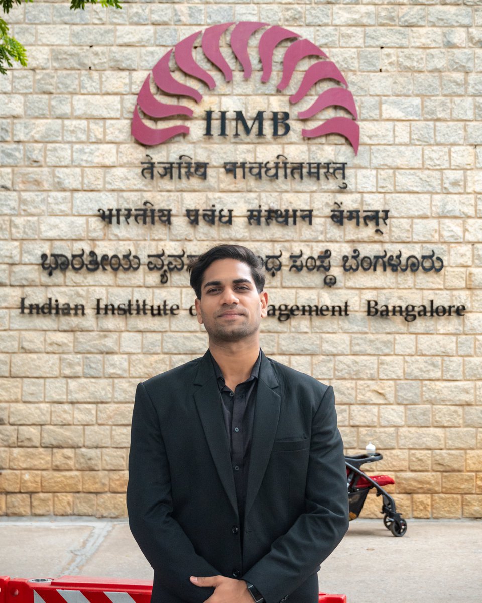 trainwalebhaiya's tweet photo. Life Update: I've joined IIM Bangalore for my post-grad! 🎓

As I begin this new chapter, my priorities will shift, so I may not be as active here on X as before. But I'll keep sharing updates whenever I can.

Thank you for being part of this journey. ❤️ https://t.co/rUSqhZV5L4