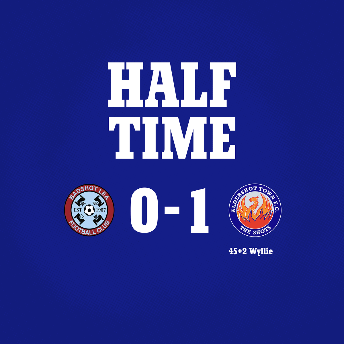 OfficialShots's tweet photo. We take a lead into the break 👊 https://t.co/Oia6LdZYfu