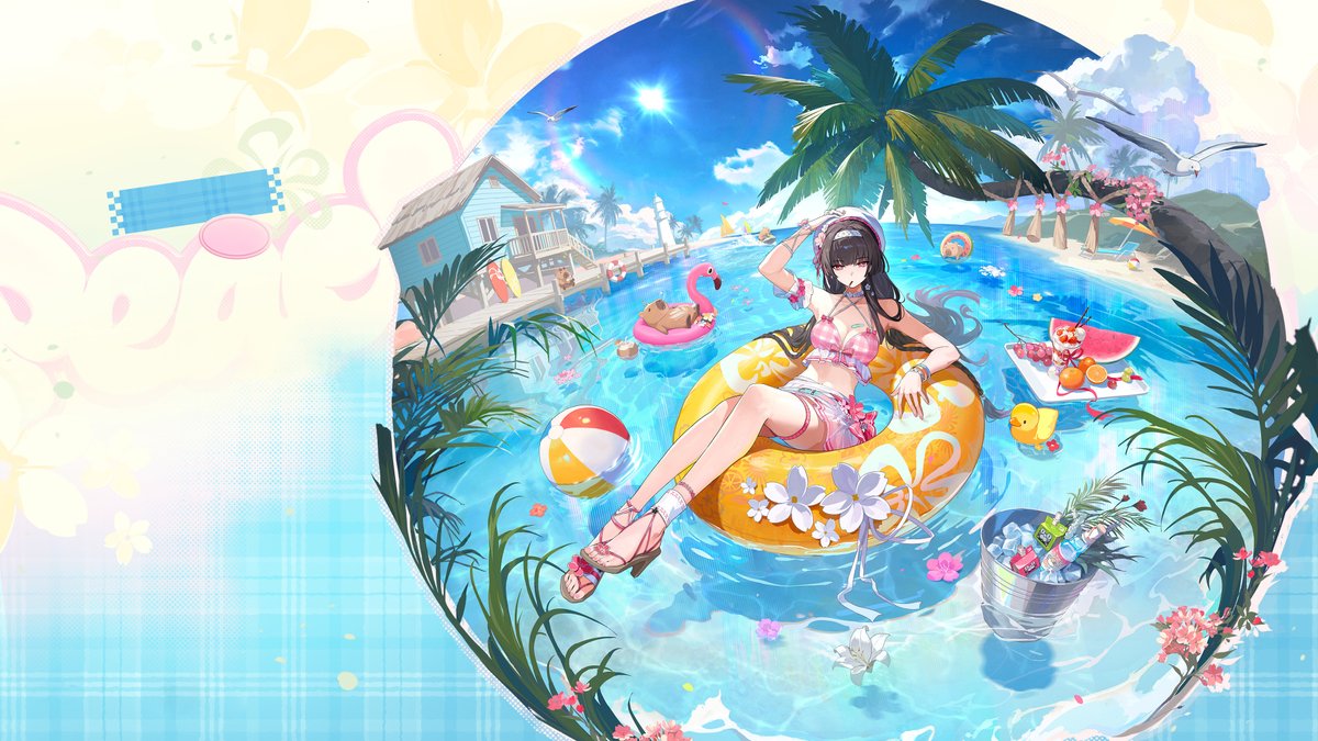 KiriyumeBun's tweet photo. Cleaned 4k Chisa Lynae Summer Splash (+Mobile)!!

Gdrive 02 Character Art: https://t.co/H8GZa2dWEQ

#wuwa #WutheringWaves #Chisa #Lynae https://t.co/TqRmqakPaW
