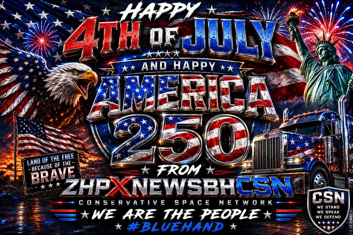 zxnbluehandus's tweet photo. Happy Fourth of July #America From #wearethepeople #Bluehand #conservativespacenetwork I love u all be safe https://t.co/k9xmvERYHM