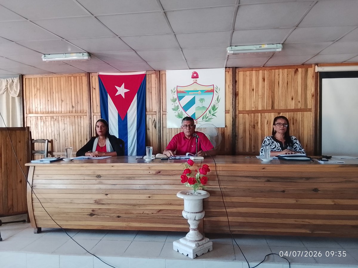 PresidenteYara's tweet photo. #Yara || XXVIII Sesión Ordinaria de la Asamblea Municipal del Poder Popular, correspondiente al XVIII período de mandato.
Volvemos a reunirnos para analizar, debatir y proyectar acciones que impactan directamente en la vida de nuestro pueblo. https://t.co/WaM3Vzr0bl