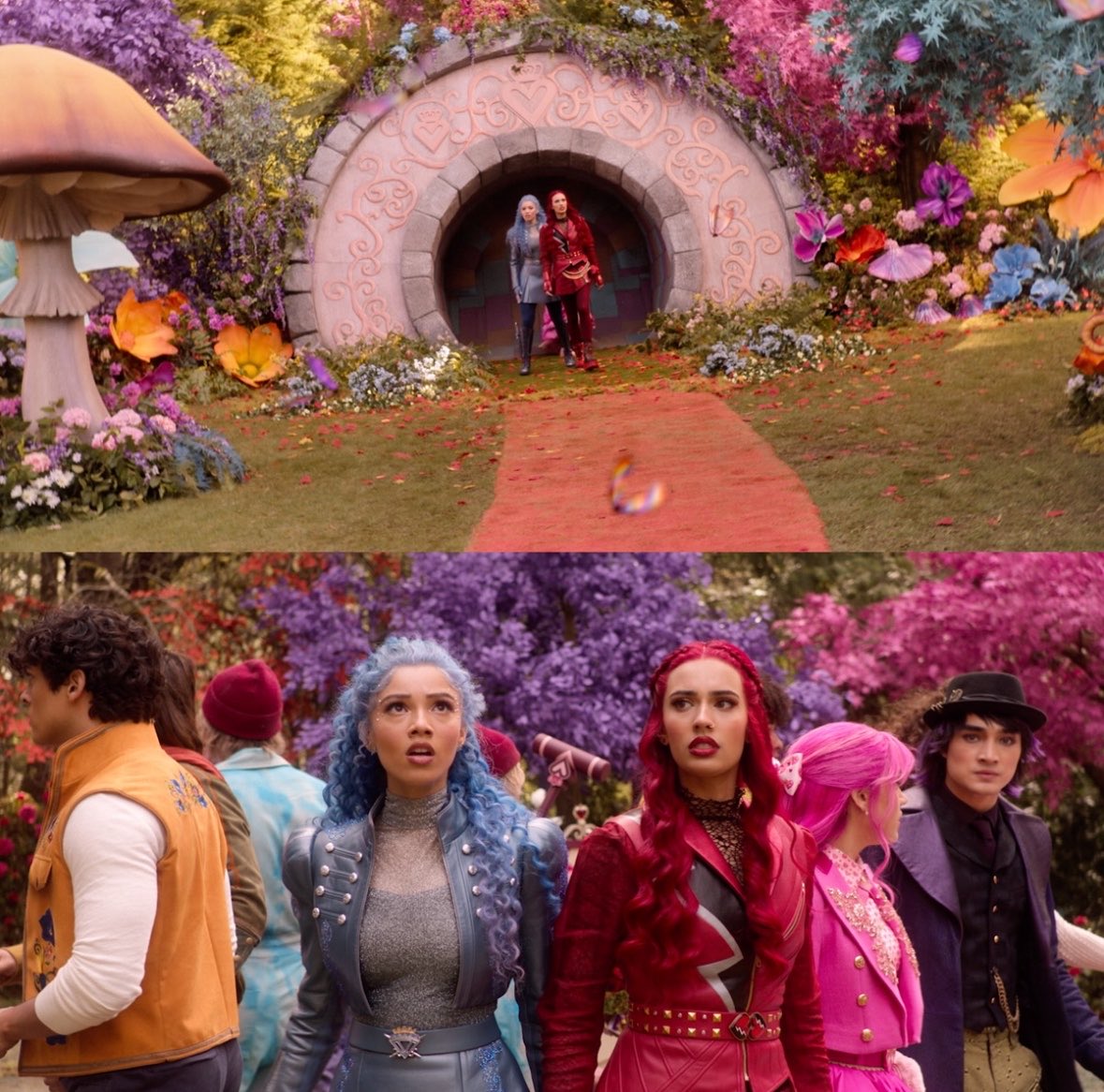 DescendentessBR's tweet photo. Imagens oficiais de Descendants: Wicked Wonderland! 🕢♥️ https://t.co/DQ4fcQAgJx