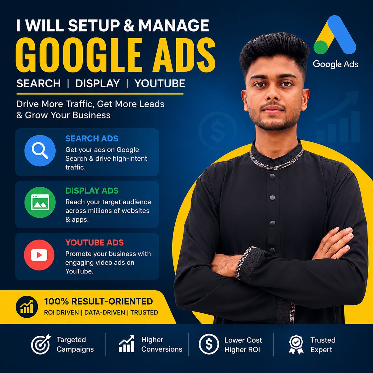 Srsamiul780's tweet photo. 🚀 Helping businesses grow with high-converting Google Ads.

🎯 Search • Display • YouTube Ads

🌐 Portfolio: https://t.co/qZFEbJdfUc

#GoogleAds #PPC #DigitalMarketing #DisplayAds #VideoAds #AdsExpert https://t.co/TrNOhxJkC4