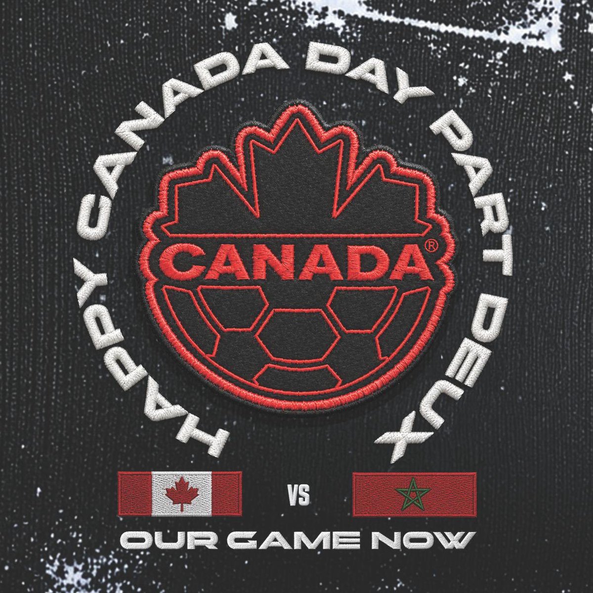 CanadaSoccerEN's tweet photo. Today is Canada Day Part Deux. 
Tune in at 1PM ET / 10AM PT

#OurGameNow https://t.co/E62gGveoVH