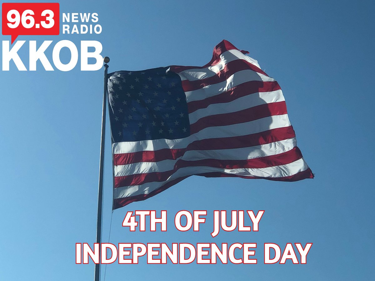 KKOBradio's tweet photo. From sea to shining sea, wishing everyone a safe and happy Independence Day! https://t.co/2aFlfOud5v