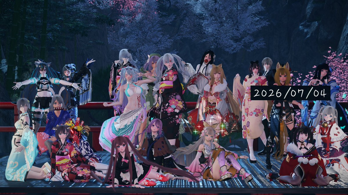 hyattkaB's tweet photo. （C）SEGA              
#百華美人 
#PSO2_NGS 
#PSO2NGS_SS https://t.co/RNT2T0d63G