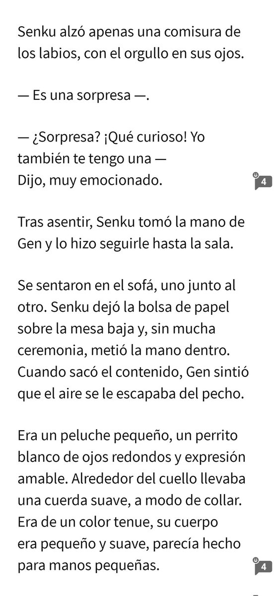 ItoFuyo's tweet photo. Day 7 - Gift
Capturas del capítulo 44, donde Senku le hace su primer regalo a la bebé. 
Fanfic: #FamilyforRent
#sengen #mpreg https://t.co/iWCRRVR9Ya