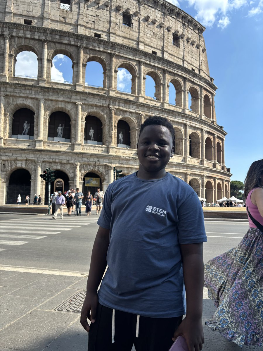 winexviv's tweet photo. Egejurum Onyedikachi is at the Colosseum.

As we wait for our results to get our gold medals, the adventure begins.

We will make this experience unforgettable. https://t.co/qDSavbFcdx