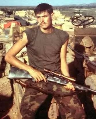 specialopsmag's tweet photo. For more than two decades, nobody knew. Not his friends, not his wife, and not even the Marines he'd served alongside.

Charles “Chuck” Mawhinney, the deadliest sniper in Marine Corps history. 

For decades most people assumed the title belonged to the legendary Carlos Hathcock. But it was actually Mawhinney who held the record, with 103 confirmed kills and another 216 probables across just 16 months in Vietnam in 1968 and 1969. 

An Oregon kid raised hunting alongside his Marine veteran father, he turned his patience and precision into something few have ever matched behind a rifle. 

His most staggering moment came near Da Nang in February 1969, when he killed 16 enemies in about 30 seconds while they crossed a river. Every round was a headshot. Over those 16 months working his M40, he reportedly missed only once.

What makes the story so uniquely his is what came after. Mawhinney went home, joined the Forest Service, and said practically nothing about any of his service, not to his friends, not even to his wife. 

The world only learned of his actions after a former spotter published a memoir in 1991 that referred to him, and investigators digging through old Marine records found the count was actually higher than the book claimed. 

He spent most of his life as the most lethal Marine sniper who ever lived, and almost nobody around him knew. 

He passed away in February 2024, age 75. A quiet man who did extraordinary things and never cared about fame, records, or publicity.

Rest easy Chuck, Semper Fi.