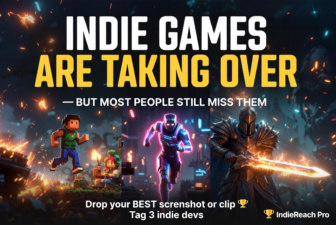 IndieReach Pro 🏆 tweet media