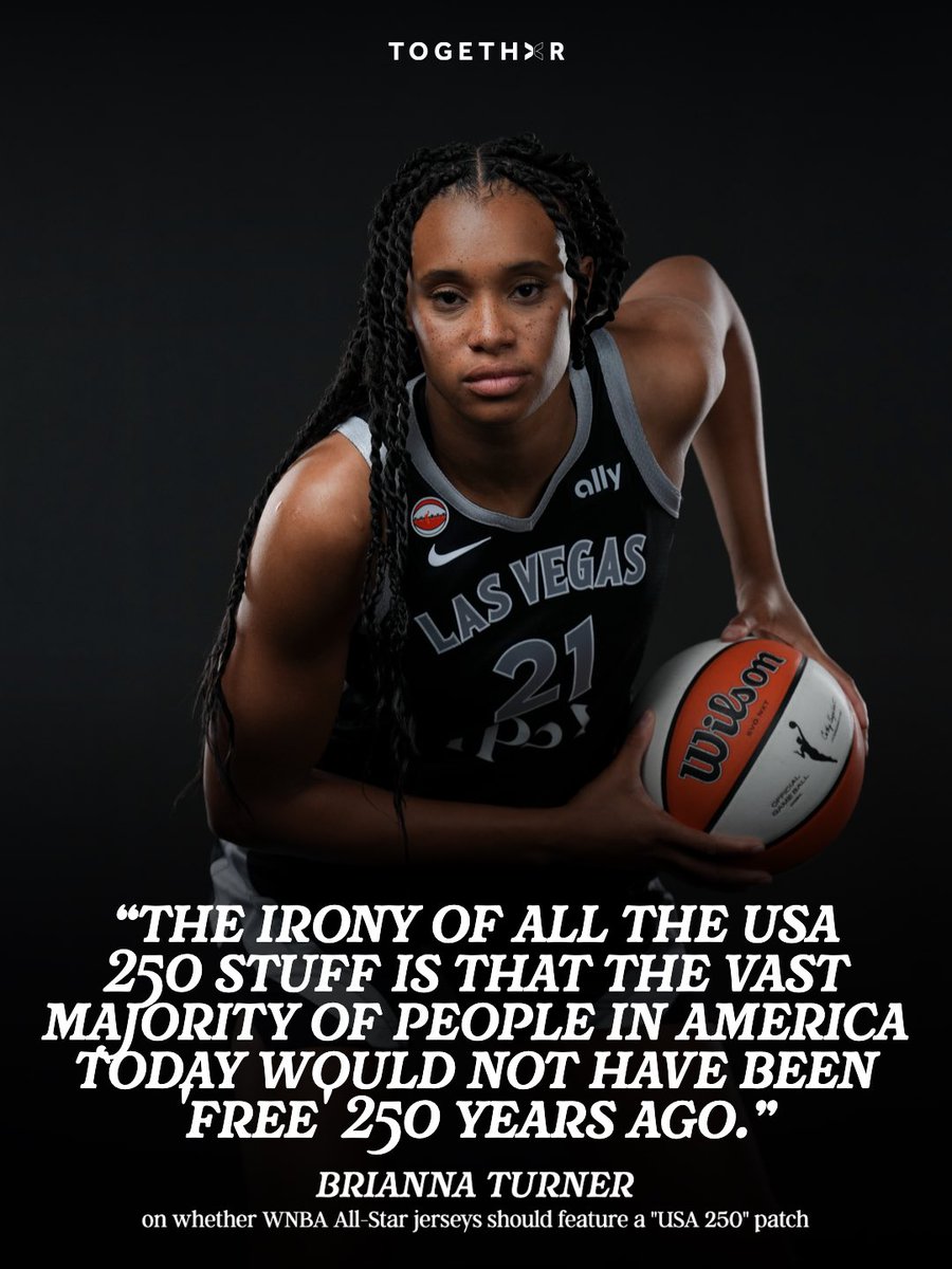 togethxr's tweet photo. .@_Breezy_Briii shared her thoughts on America turning 250 today 🤞 https://t.co/CyUQpvMXci