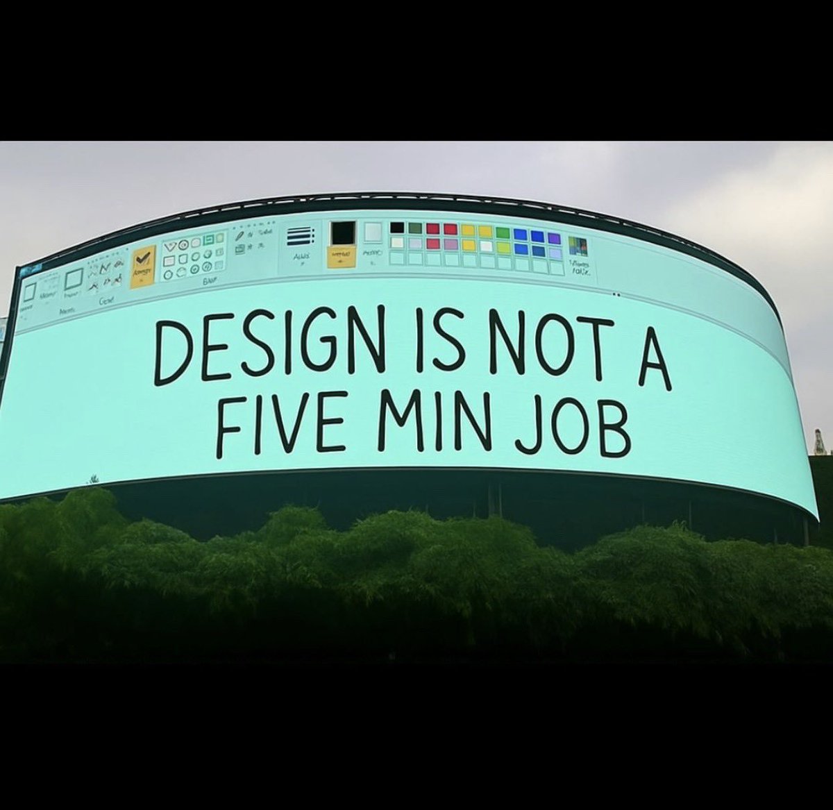 uipoweranger's tweet photo. Design isn’t a 5-minute job.  
Stop treating it like one. 🎨 https://t.co/MMzStAVvQF