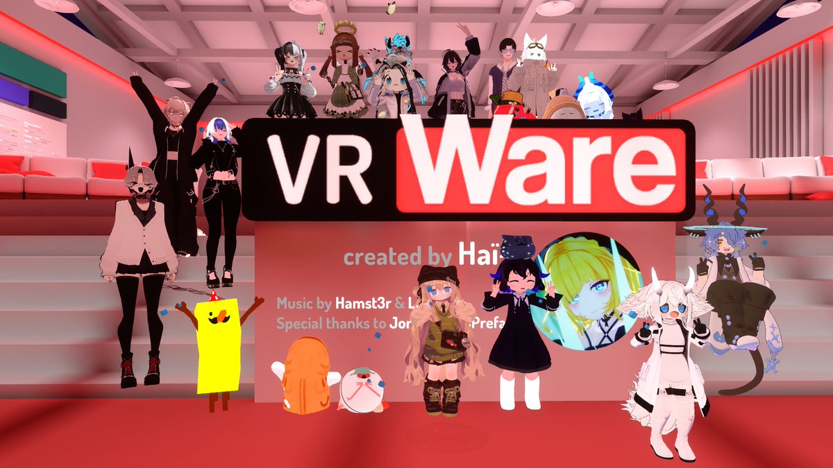 tomavrc_vrc's tweet photo. 時間空いたのでワールド巡りイベントに参加
 美術品展示のワールドまであるんですね
VRWareはフックショットとビリヤードのゲーム一度もクリアできたことないです
みんなどうやってんの？
特にビリヤード
#VRC_めぐる https://t.co/caOIglss05