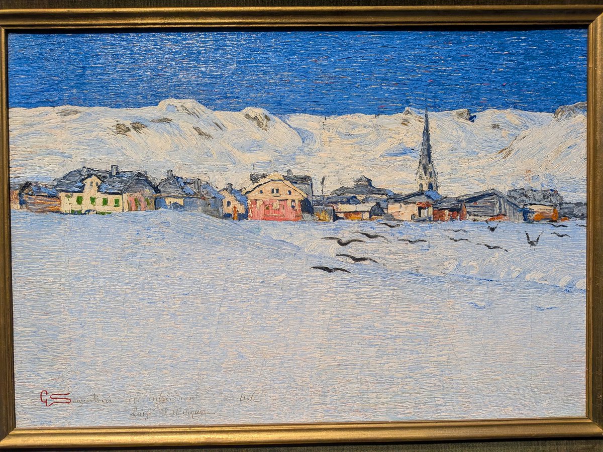 LeToumas's tweet photo. Segantini à @MuseeMarmottan . Quelle lumière https://t.co/LTsbLvrE4F