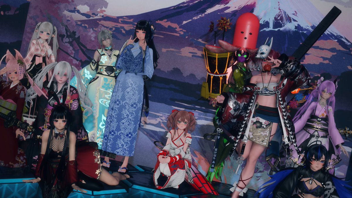 hyattkaB's tweet photo. （C）SEGA              
#百華美人 
#PSO2_NGS 
#PSO2NGS_SS https://t.co/9kuoCWsnjz