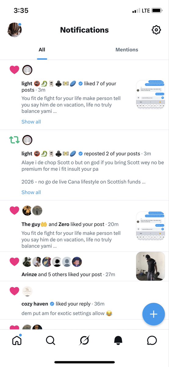 dreszn007's tweet photo. bobo just de bomb my page, very active follower decided to show him some love 

bank on me yamiLy new kid on the block tap in https://t.co/dlSEIrdsWL