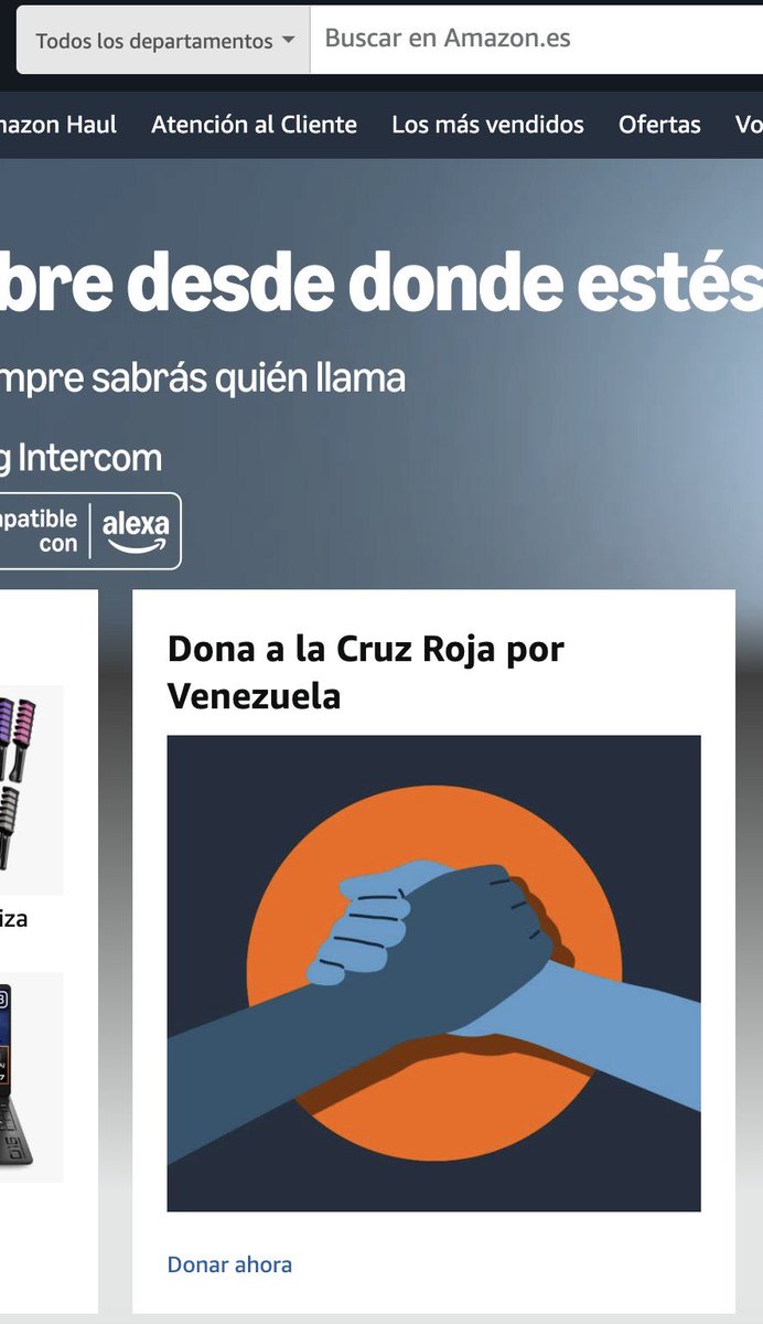 EdwardRiot's tweet photo. Amazon España activo una opción para donar a la cruz roja y es buena oportunidad para recordar que NO DONEN A LA CRUZA ROJA. 

TODO ESO ES PLATA PERDIDA. 

NO, NO Y NO. https://t.co/4TY9TGpcL6