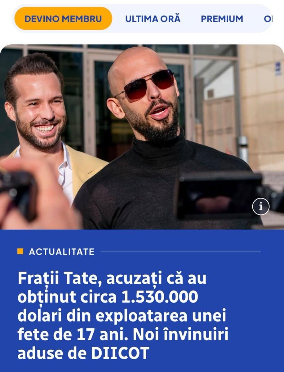 GGabipac's tweet photo. Am citit în mai multe surse cum la DIICOT frații Tate au primit cafea. 

Viorel Paşca nu a primit nicio felie de pâine în zilele anchetei. In schimb, au intrat cu mascații peste niște oameni bolnavi și fără apărare.

Stat polițienesc, indulgent cu infractorii si interlopii. 🤬🤬 https://t.co/y4tN4L2ZMA