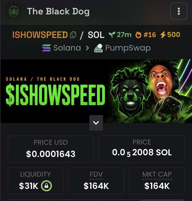 WhaleScan's tweet photo. I’m sending total of $10,000.00 $ansem to the first 333 people who follow and retweet💵💵💵

Drop your #SOL wallet address

I found the perfect beta play to The Black Bull. 

The Black Dog $ishowspeed just went live, imo this becomes the best beta play to $ansem

ca- 97ifNtzSb5GhTHDpL3DgN3mppbENkLzpdMsefs2Jeww7