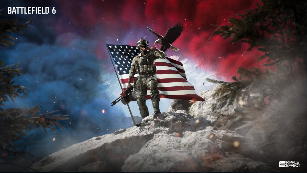 Battlefield's tweet photo. WTH is a kilometer?!

This Independence Day, we celebrate 250 years of the American spirit.

Happy 4th of July 🇺🇸🦅 https://t.co/RuKNpuBD5A