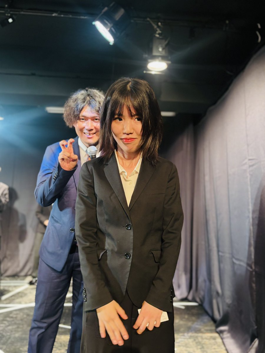 esr_218ss's tweet photo. #野菜2026 園組観劇してきました！
めっちゃ笑った楽しかった…

みんな自分のキャラクターが大好きなんだなって愛と、役としても役者としても積み上げた時間が感じられる濃密な空間でした。

新旧蓮沼でチェキ‼️🪷 やりたかったんだこれ
世緒の良いとこいっぱい詰まった大自由な蓮沼大好きだー！！！ https://t.co/GbVUj05FzH