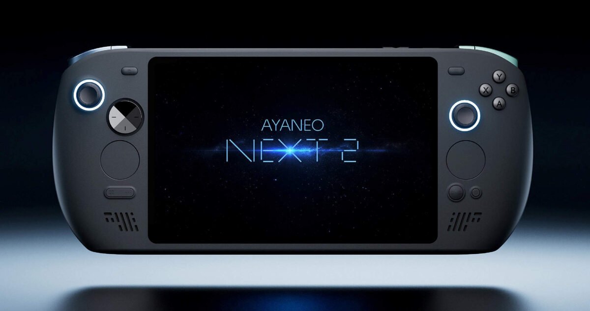 Wario64's tweet photo. AYANEO NEXT 2 Strix Halo handheld starts global shipping in late July, top SKU $5,299

Ryzen AI Max 385 / 32GB / 1TB SSD: $2999
Ryzen AI Max+ 395 / 64GB / 1TB: $3699
Ryzen AI Max+ 395 / 128GB / 2TB: $5299

https://t.co/w0doyNo1py https://t.co/mfXhte52AR