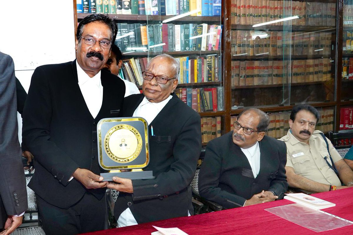 RCPK_Official's tweet photo. Yesterday’s Felicitation Function was a memorable occasion that celebrated the spirit of unity, dedication, and service within the Madras High Court Advocates’ Association.

It was our privilege to honour the esteemed members of the MHAA Election Committee for their exemplary commitment in conducting the 2026 Association Elections with fairness, transparency, and professionalism. Their tireless efforts have further strengthened the democratic traditions of our Association.

We also expressed our heartfelt appreciation to the CISF personnel, Chennai City Police, advocates, and student volunteers, whose invaluable support ensured the smooth and successful conduct of the election process.

My sincere gratitude to all the Hon’ble Judges, Senior Advocates, members of the Bar, office bearers, committee members, and every advocate who graced the occasion with their presence. Your encouragement and participation made the event truly meaningful.

Together, let us continue to uphold the dignity, unity, and proud legacy of the Madras High Court Advocates’ Association.

R.C. Paul Kanagaraj
President
Madras High Court Advocates’ Association