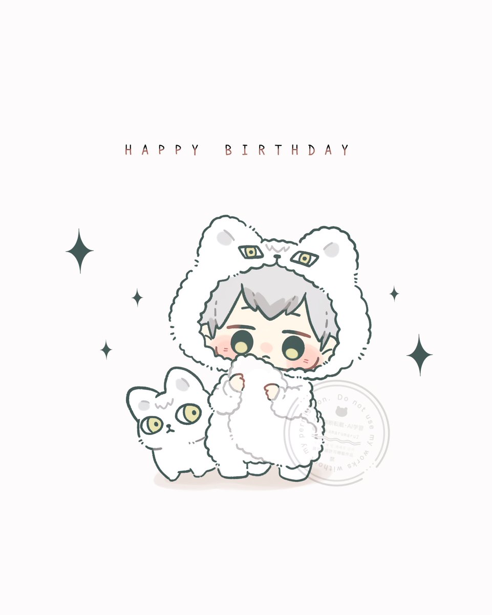 fukamarumaru2's tweet photo. 🦊🤍 ʜᴀᴘᴘʏ ʙɪʀᴛʜᴅᴀʏ 🤍🦊
 #北信介誕生祭2026 https://t.co/we1r6yYZpV
