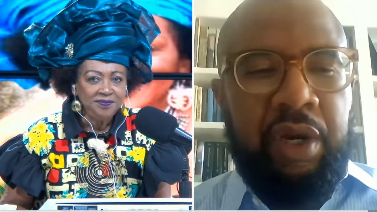 TalkHistoryJA's tweet photo. #NowOn: Prof Shepherd and Dr Reid are inside Reparations Corner as they discuss Denmark’s role in African Enslavement
#ReparationsCorner
#ReparationsConversations
#TalkingHistory
#TalkingHistoryJA https://t.co/Vm3TGGoyh5