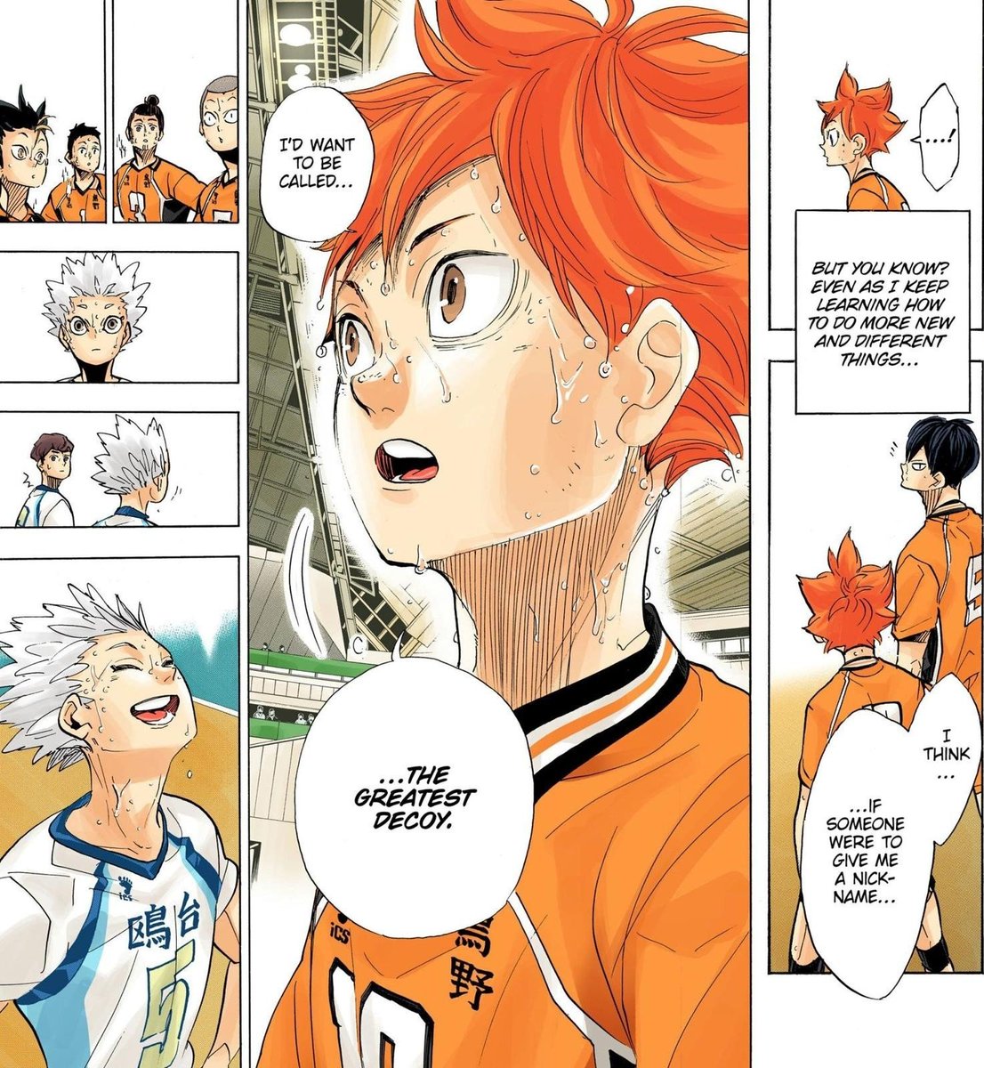kourooshi's tweet photo. hinata shoyo the greatest decoy 🙂‍↕️ https://t.co/1dK4qC4WOr