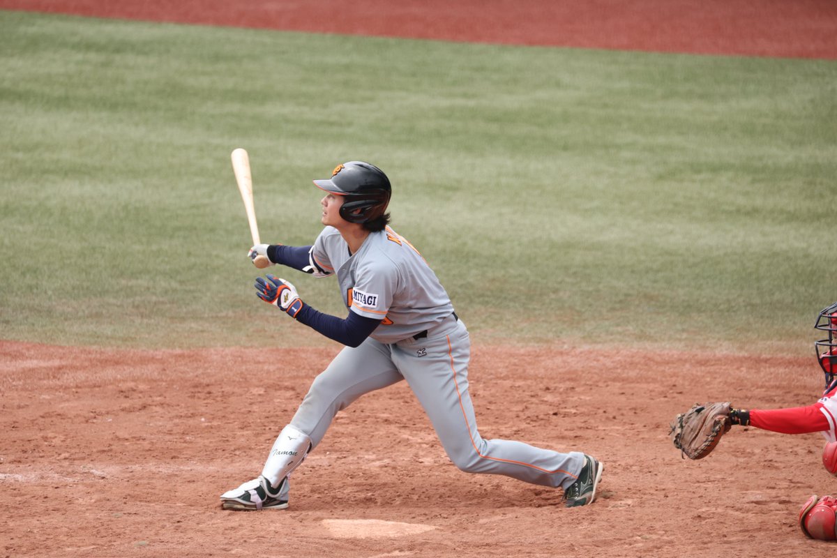 rabi7571's tweet photo. 2026.07.04
第50回全国クラブ選手権東北地区予選
 
優秀選手　大崎トリプルクラウン　
＃5菅野赳門選手
　
ホームランのバッティング https://t.co/54VMWl9MCp
