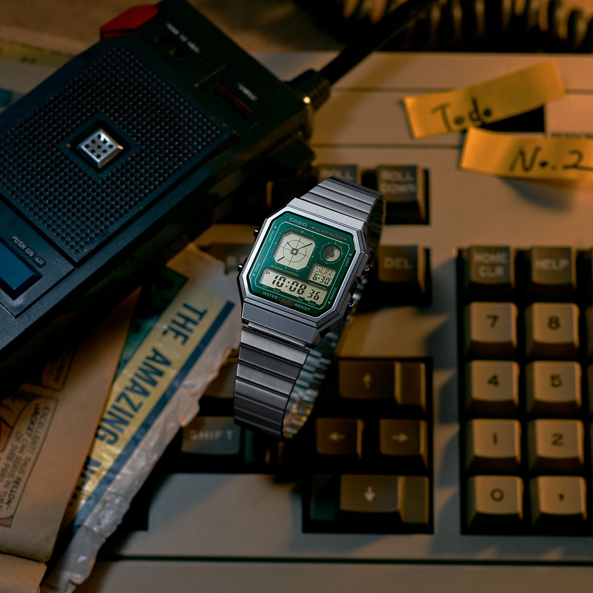 casioblog's tweet photo. За ~$60–70 это один из самых интересных цифровых ретро-релизов CASIO этого года.

Какой цвет выбрали бы вы — 🟢 зеленый или 🟡 бежевый? https://t.co/Yn1xaWhXlP