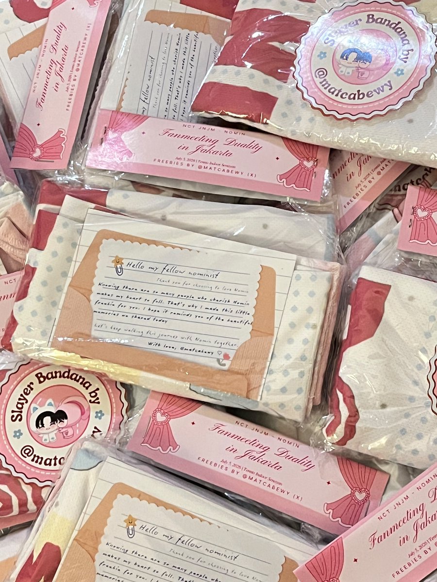 matcabewy's tweet photo. Freebies slayer besok buat YMMA (YG MAU MAU AJA) dan super selective. Nanti say hai terus tunjukin akun twt kalian okokok see youuu🫶🏻🫶🏻 https://t.co/MTi3NwHYjS
