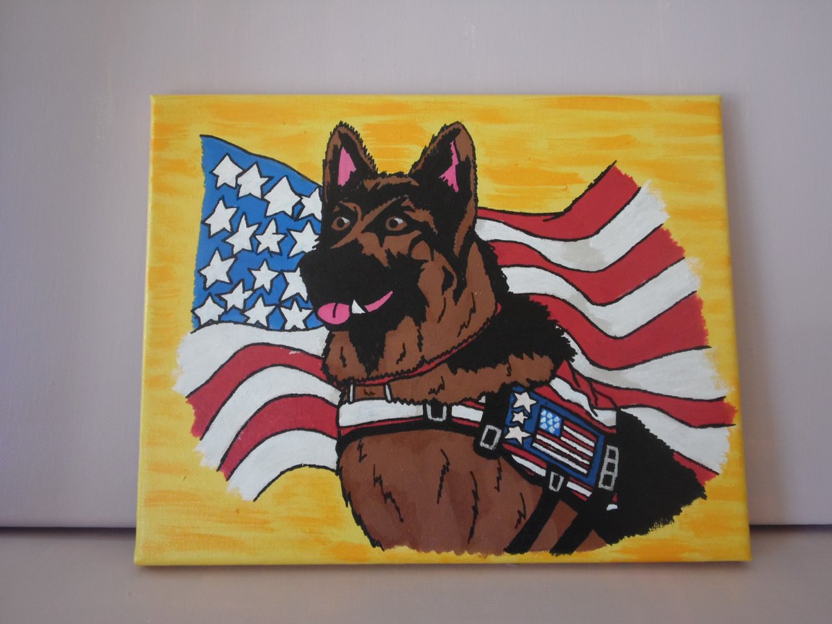 Geeking4Art's tweet photo. Happy 4th of July!
Hope you all have a fantastic Independence Day!
#FourthOfJuly #July4th #IndependenceDay
#AmericanPride #GermanShepherdArt
#PatrioticArt #DogPainting #ArtLover #RedWhiteAndBlue #Happy4th
#USA #PetArt #CustomPetPortrait #MilitaryDogs #HeroDogs https://t.co/JabyCbayEz