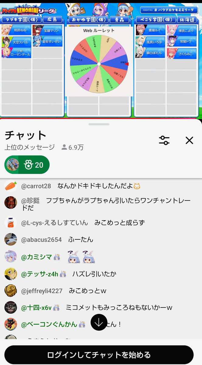 surveillancey's tweet photo. 企画発表チーム分けルーレット時にぺこらがみこを引いた時のチャット欄の一部
https://t.co/AZSBSQgtC5
https://t.co/c40g2zbb89
https://t.co/87bgjRwOba

痴漢界隈御用達ワード、メンバーによるクソコメ https://t.co/ClVdemSPpP