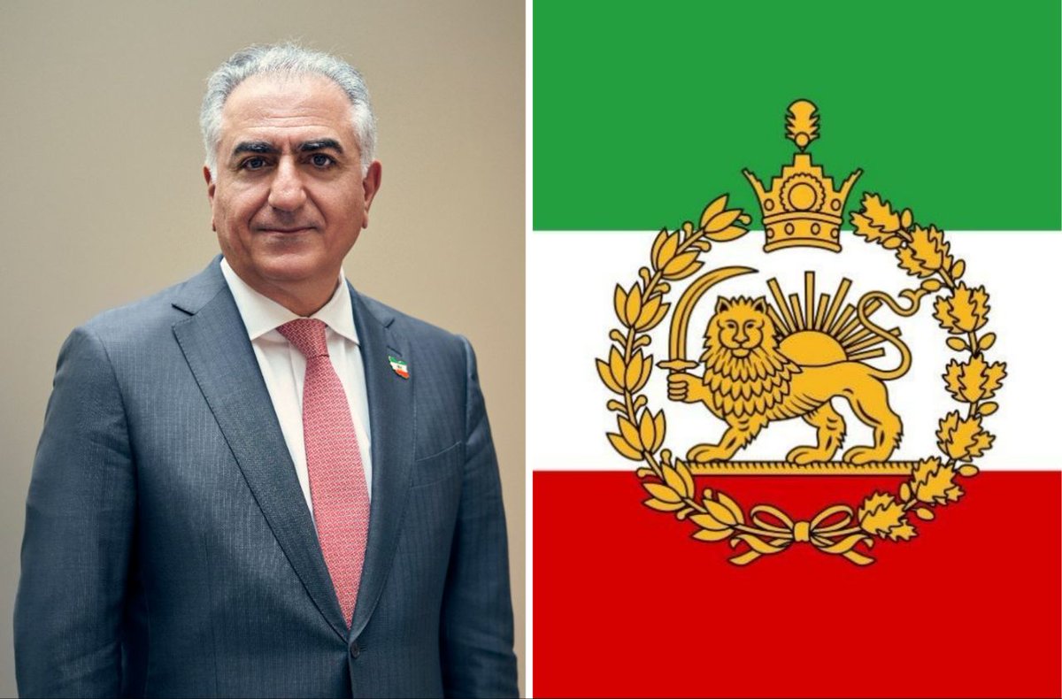 Robiiin_Hoodx's tweet photo. 🔴BREAKING

Shah of Iran, Reza Pahlavi: Iran is not mourning Khamenei; today's ceremony is a propaganda show, and the people's anger will bring down the regime.

Iran needs the Shah back. https://t.co/2PO2HhQnTB