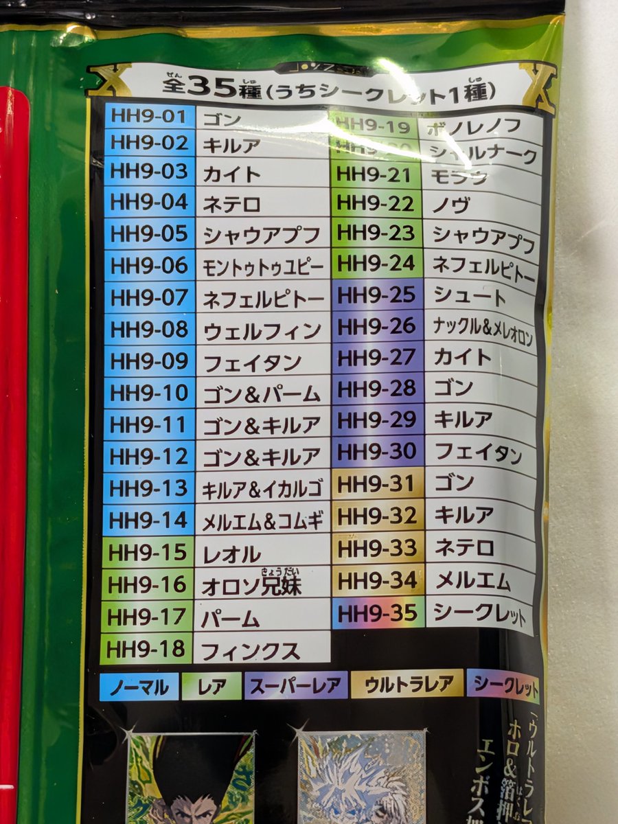 _wsp1's tweet photo. ハンターハンターウエハースのシール、オロソ兄妹って誰だよって思ってたらドンピシャで引いてしまった https://t.co/2Qb6KwadHa
