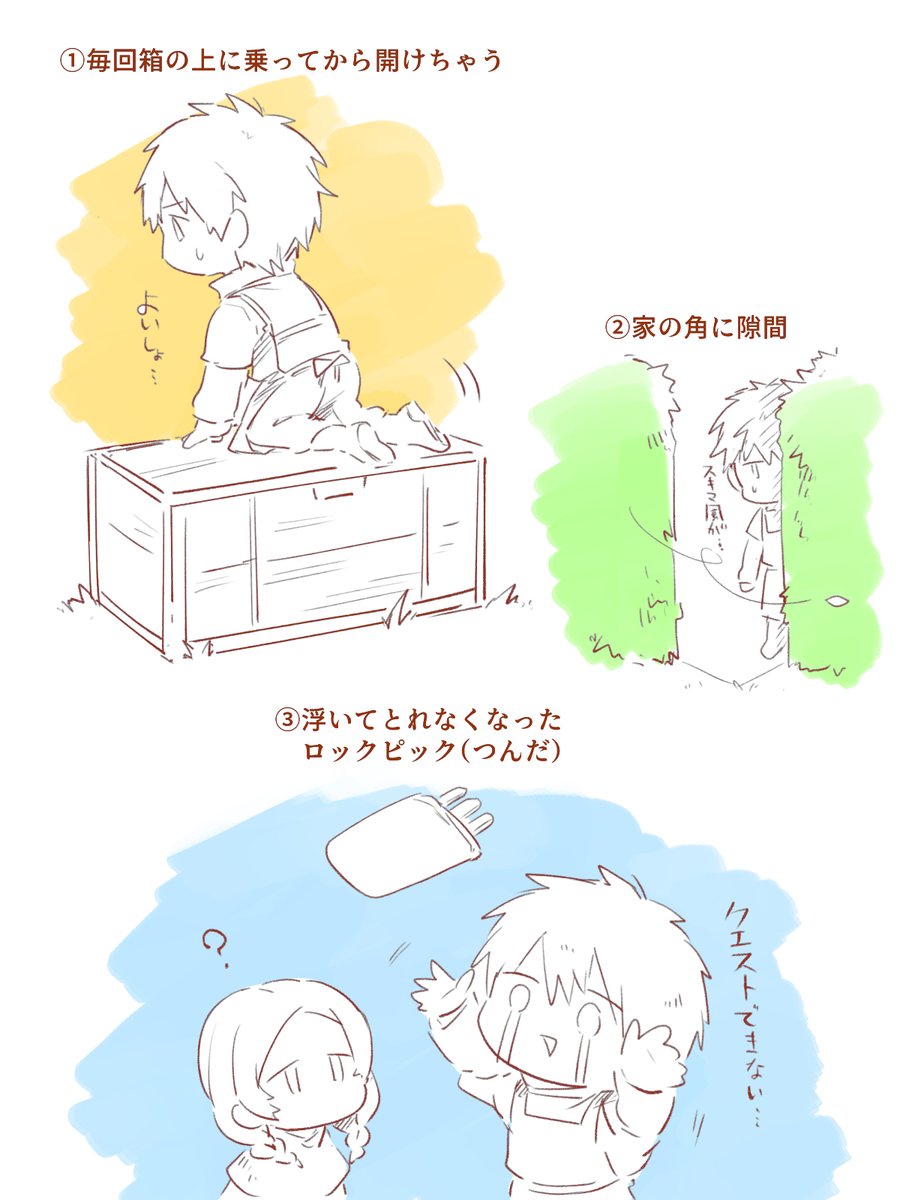 ichisumi_s's tweet photo. 気になってたElinの体験版をプレイしたら、操作があまりにも難しすぎて…！
あと笑えてくることが多すぎて落書きとして思い出に残しておこうと思った
#Elin https://t.co/6zfHRdcguM