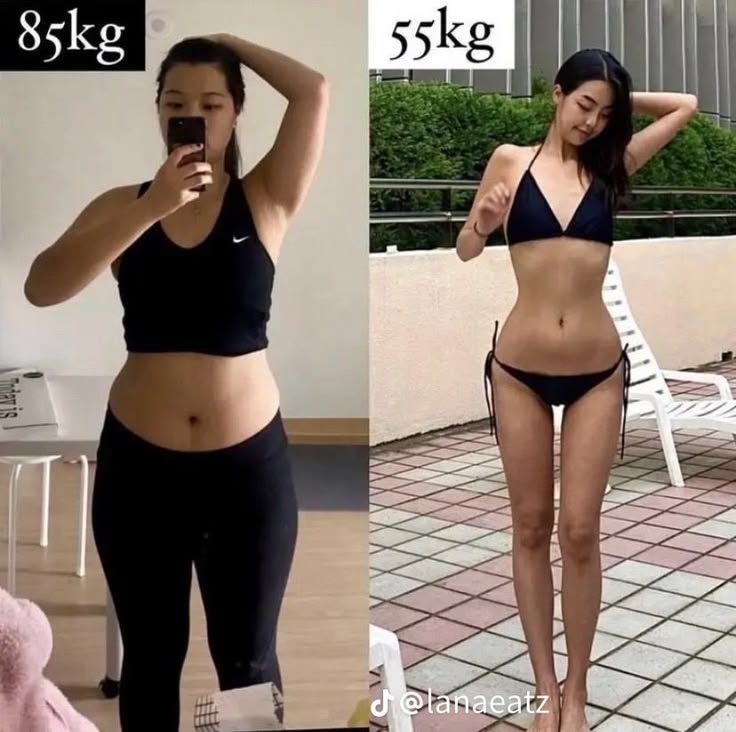 funsizedmina's tweet photo. bonus comparisonspo! remember that EVERYONE who isnt disabled or too obese to move can lose weight. the only difference between skinny and fat people is willpower. youre beautiful on the inside, so why not make yourself beautiful on the outside?🪽 https://t.co/aUkSKMhNma