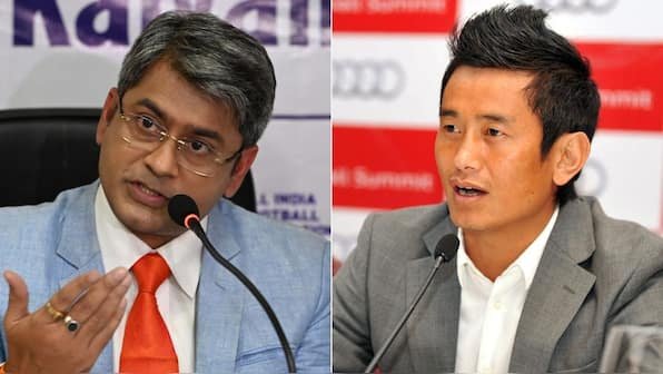 IndFootupdates's tweet photo. Former Aiff President will not contest for election.Kalyan Chaubey will most likely to win elections and Baichung Bhutia will also fight again for Aiff President

(@offsideaddax ) https://t.co/u5OYVHrf38