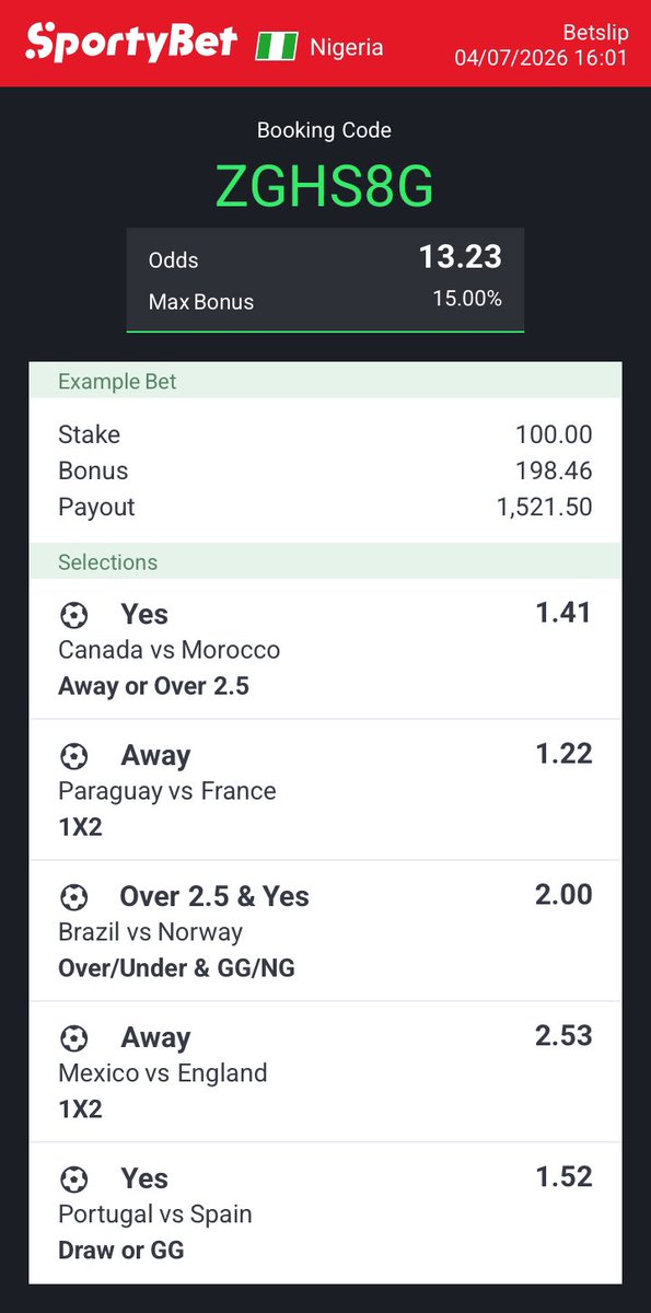 young2dworld's tweet photo. 13.23 odds

ZGHS8G

🔞 Stake responsibly 

@Megzy_Tips @hnr_akinsowon @Girlpunter @Basketballpunt3 https://t.co/oWXszU2krn