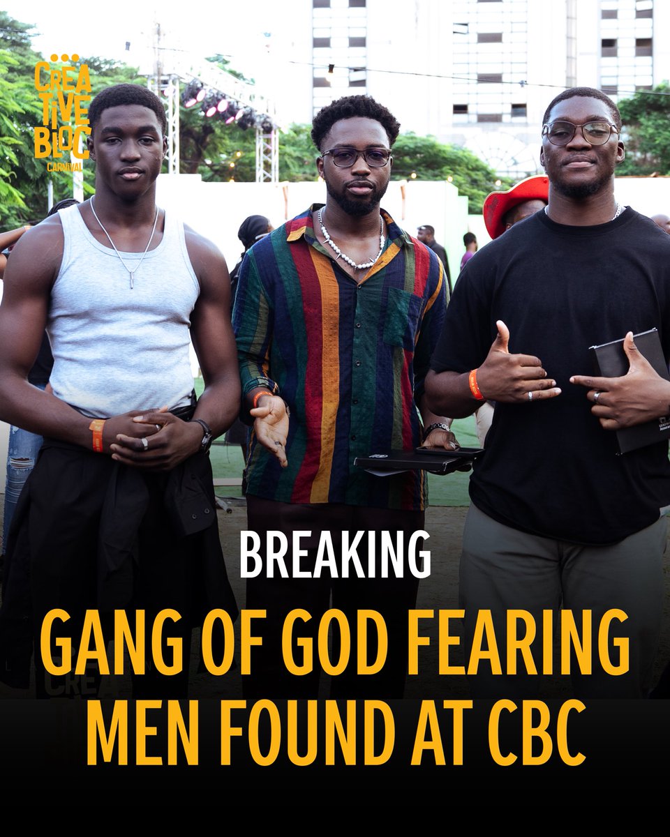 CreativesBloc's tweet photo. Ladies… we’re just saying. 👀

If you’ve been asking where all the creative, God-fearing men are, you might want to start at Creative Bloc Carnival Season 4.

Our advice? Be at Creative Bloc Carnival Season 4 on October 31st. 🤭

#creativebloc
#creativebloc2026 https://t.co/EGkNBXcpc0
