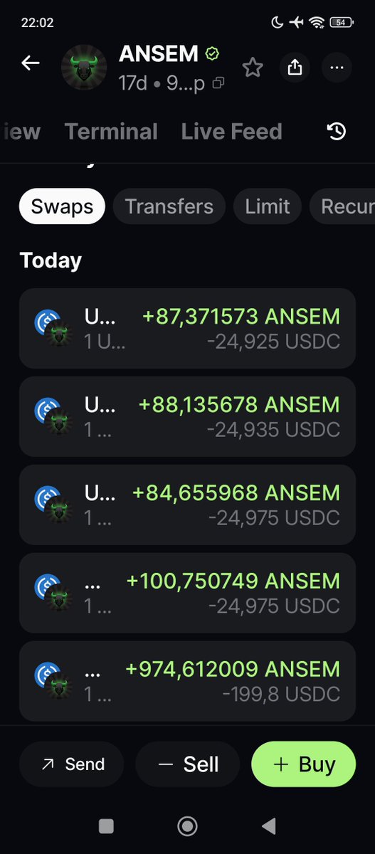 Adityaaa6666's tweet photo. Keep buying $ANSEM with my last USDC. Thinking of using debt to buy even heavier... thoughts? https://t.co/nLnbknszxO