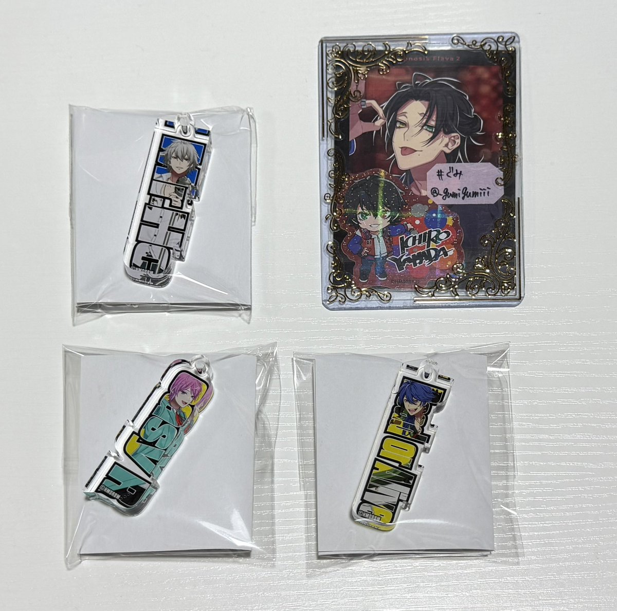 交換/譲渡】 ヒプノシスマイク ヒプマイ アクリルブロック