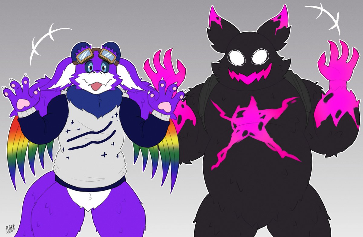 ViolasOnFire's tweet photo. When you and your Fortnite main just click

Art by: @RahzorArt 

#Fortnite #PhantomGuff https://t.co/RLgDL7tWMg