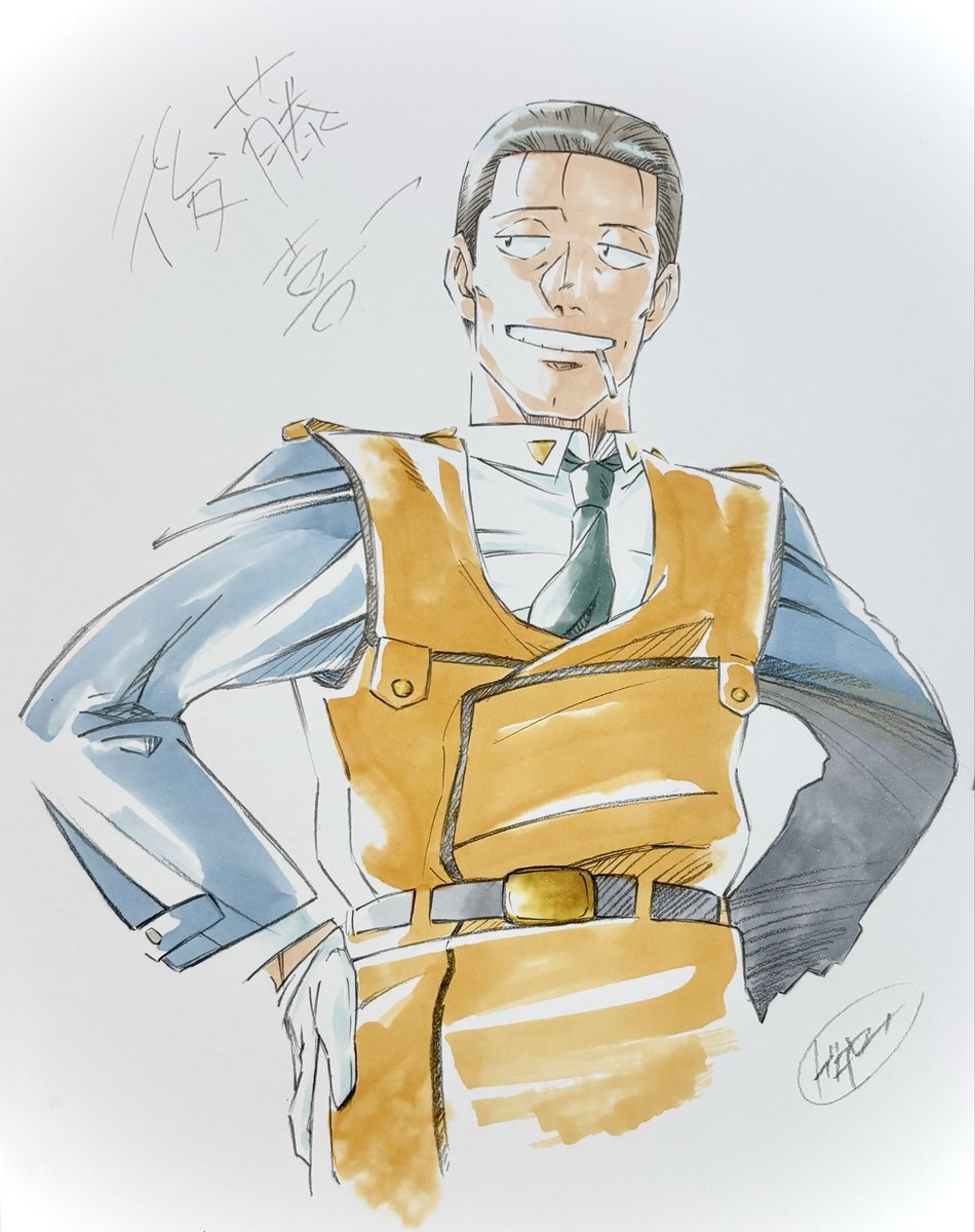 o_ro_ro_n24's tweet photo. 『機動警察パトレイバー』

鉛筆、コピックで✏️
「後藤喜一」

#機動警察パトレイバー https://t.co/1OTdIZZaxX