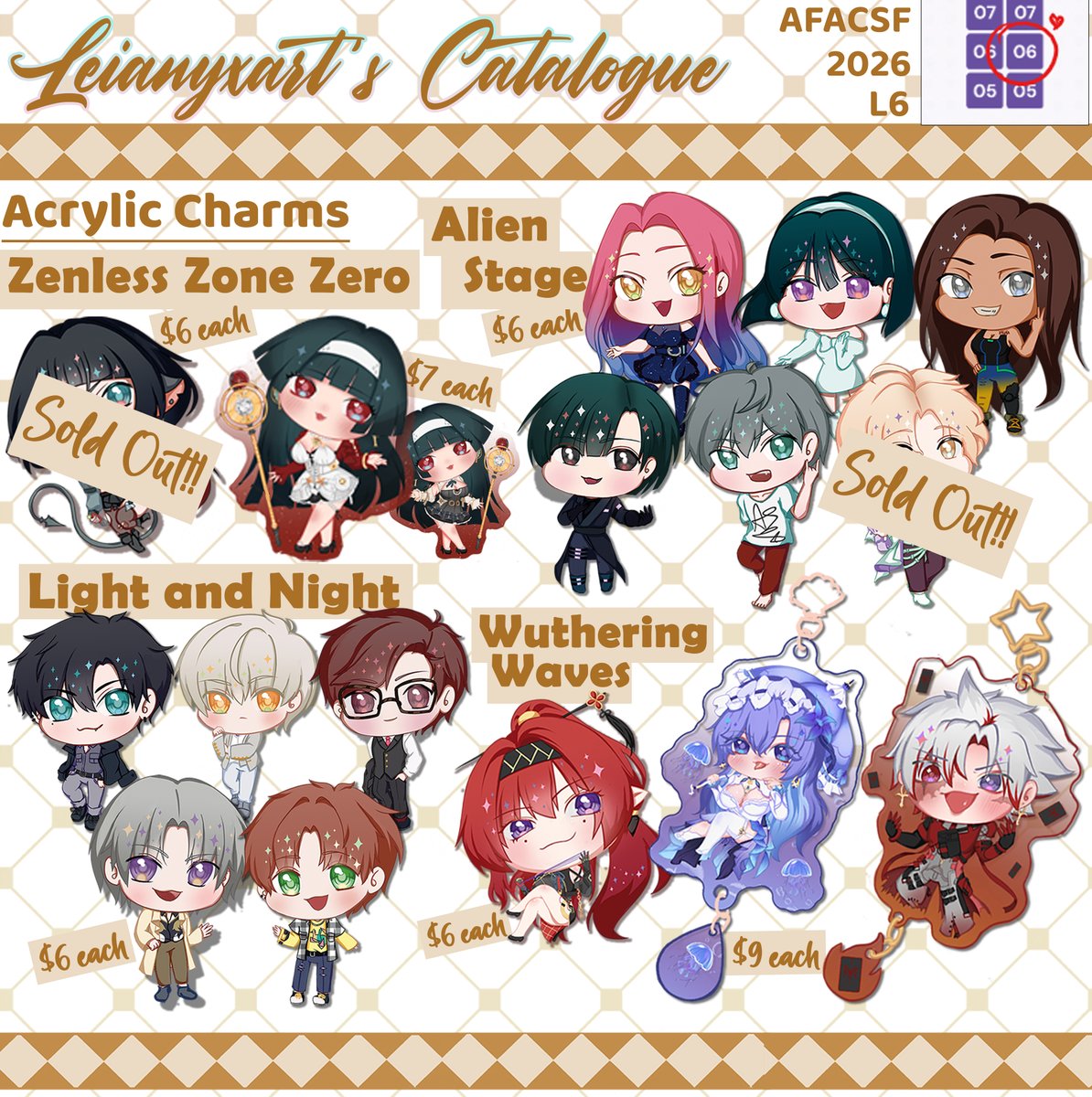 leianyx__'s tweet photo. [RT🔁&amp; Likes❤️appreciated]
Catalogue for AFACSF 2026!! Will be boothing with @AkawaQuackArt and @Himetokkii !!
⭐️: LADS, Uma Musume, Nikke and etc!!
🗓️ : 11th &amp; 12th July
I won't be at the booth on Sat, but will be there on Sun to do tarot readings!!
#AFACSF26catalogue #AFACSF26 https://t.co/cDoIFWdwaq