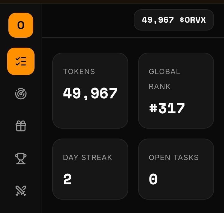 LeftRw32444's tweet photo. Update on @orvexhub
TGE is on August 7. π
Still not farming? Youβre early.
Join here: https://t.co/FnSCQXXZdu
β
Scan your X account
β
Complete your tasks
β
Play the game
Thatβs all.
#Crypto #airdrop #orvx https://t.co/RTqOTIzMGi