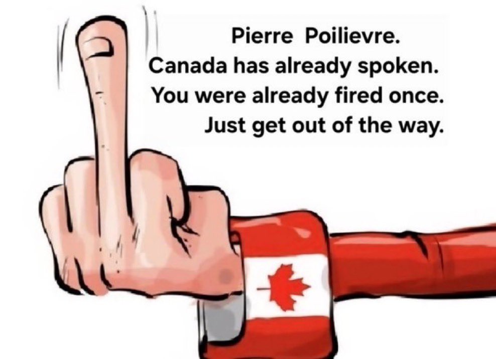 a_friend_1970's tweet photo. @Concern70732755 @PierrePoilievre 😂😂😂

Good Lord, no.

A man who has proven he doesn’t care what a majority of Canadians want?

If it weren’t for a corrupt backroom deal he’d be gone already.

#PowerHungryPierre the majority has already spoken.

#PierreIsTheProblem #CarneyIsMyPM https://t.co/rXztRjhb8o